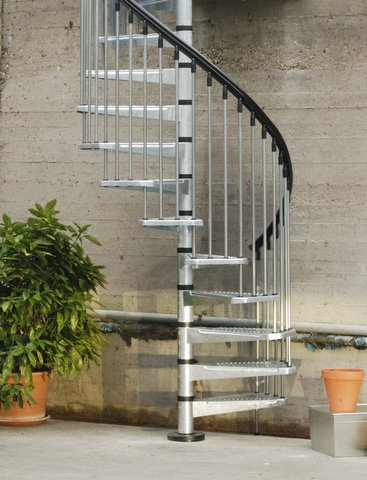 External Spiral Staircase