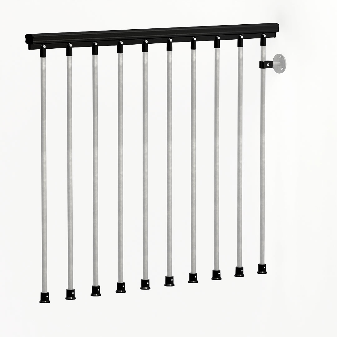 Civic Zink Landing Balustrade Pack