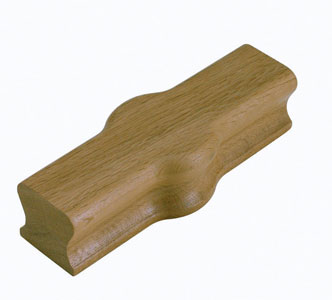Oak HR Handrail Tandem Cap Fitting