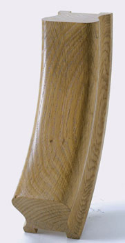 Oak HR Handrail Up Easing 32mm Groove