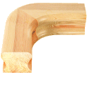 Pine HR Handrail Level Quarter Turn Fitting